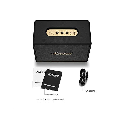 Marshall Woburn III Wireless Bluetooth Stereo Speaker | 130W, Wi-Fi & Bluetooth 5.2, Aptx HD, Multi-Room Audio, Iconic Design, Multiple Colors