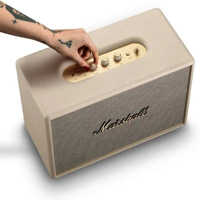 Marshall Woburn III Wireless Bluetooth Stereo Speaker | 130W, Wi-Fi & Bluetooth 5.2, Aptx HD, Multi-Room Audio, Iconic Design, Multiple Colors