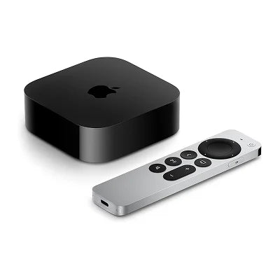 Apple TV HD 32GB with New Siri Remote – Black | Stream 4K-Quality Content, AirPlay, HomeKit, Dolby Atmos, Apple TV+ Compatible Streaming Device