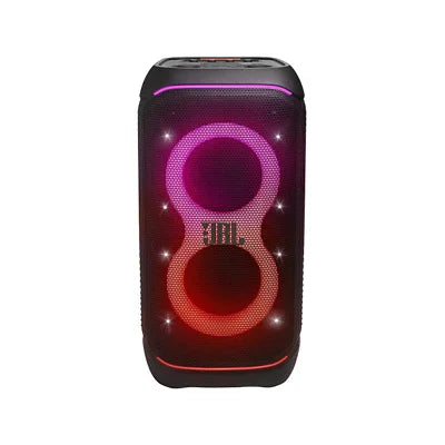 JBL PartyBox Stage 320 240W Wireless Party Speaker | Dynamic Lighting, Bluetooth, Mic & Guitar Input, Splash-Proof, Deep Bass, Black