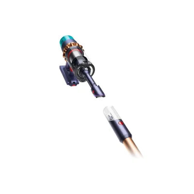 Dyson Gen5detect Absolute Cordless Vacuum Cleaner – Prussian Blue/Copper | Laser Dust Detection, 280 AW Suction, HEPA Filtration, Whole-Home Deep Clean