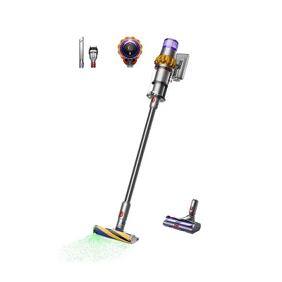 Dyson V15s Detect Submarine Wet & Dry Cordless Vacuum Cleaner | Laser Dust Detection + Mop Function, 240 AW Suction, Dual Cleaning in One