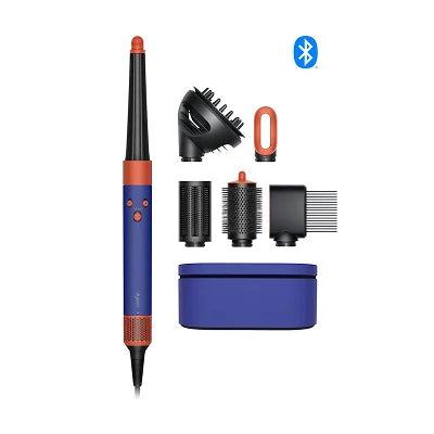 Dyson Airwrap i.d. Multi-Styler & Dryer for Curly/Coily Hair – Vinca Blue/Topaz | Coanda Airflow, No Extreme Heat, Versatile Styling Attachments