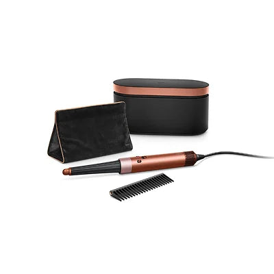 Dyson Airwrap i.d. Multi-Styler & Dryer for Curly/Coily Hair – Amber Silk | Coanda Airflow, Intelligent Heat Control, Versatile Styling Attachments