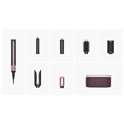 Dyson Airwrap Co-anda2x Multi-Styler & Dryer for Straight/Wavy Hair – Jasper Plum | Coanda Airflow Technology, No Extreme Heat, Complete Styling Kit