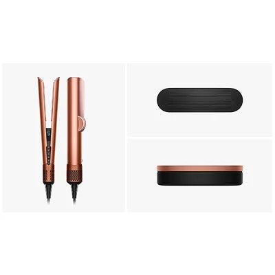 Dyson Airstrait Straightener – Amber Silk | Wet-to-Dry Hair Styling, No Hot Plates, Airflow Technology for Smooth, Straight & Frizz-Free Results