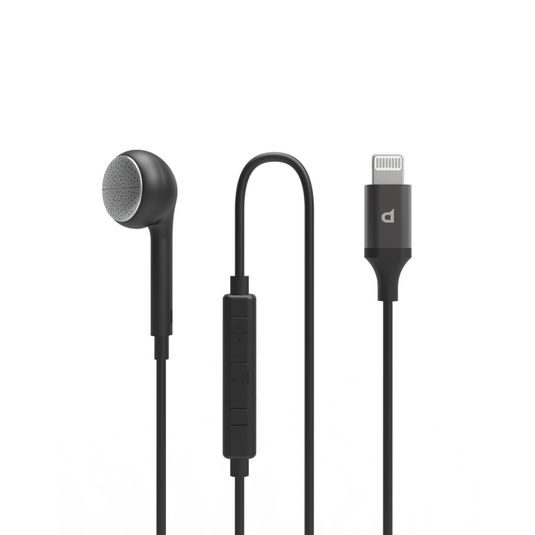 Powerology Single Earphone with MFi Lightning Connector