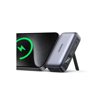 UGREEN 5000mAh Power Bank 20W PD with Built-in USB-C Connector – Grey