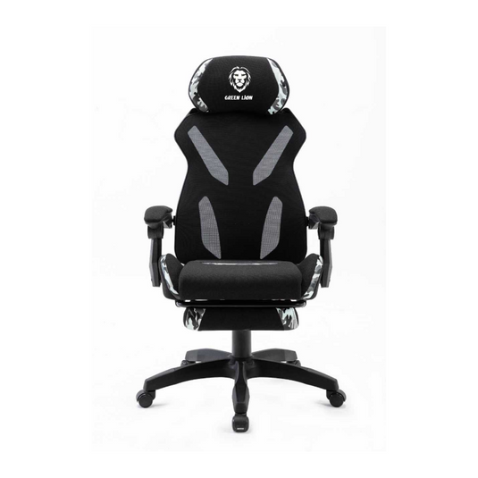 Green Lion Gaming Chair with Pro-Up & Down Controlling