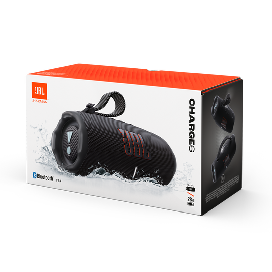 JBL Charge 6 – Portable Waterproof Bluetooth Speaker with Power Bank & Auracast, 28H Playtime, Fast Charging, Drop-Proof Design, Powerful Sound