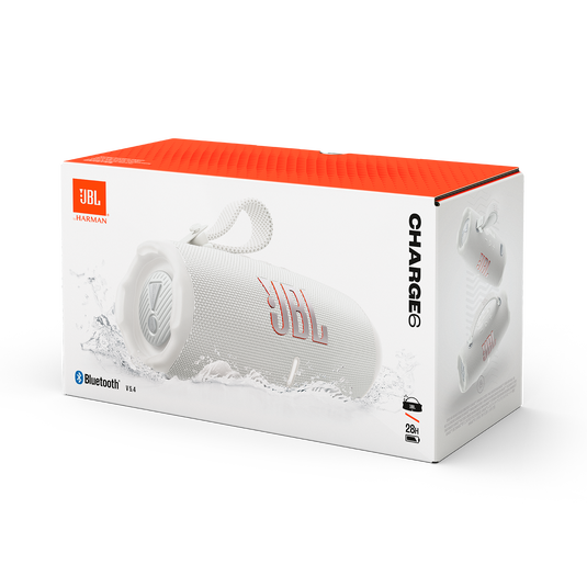 JBL Charge 6 – Portable Waterproof Bluetooth Speaker with Power Bank & Auracast, 28H Playtime, Fast Charging, Drop-Proof Design, Powerful Sound