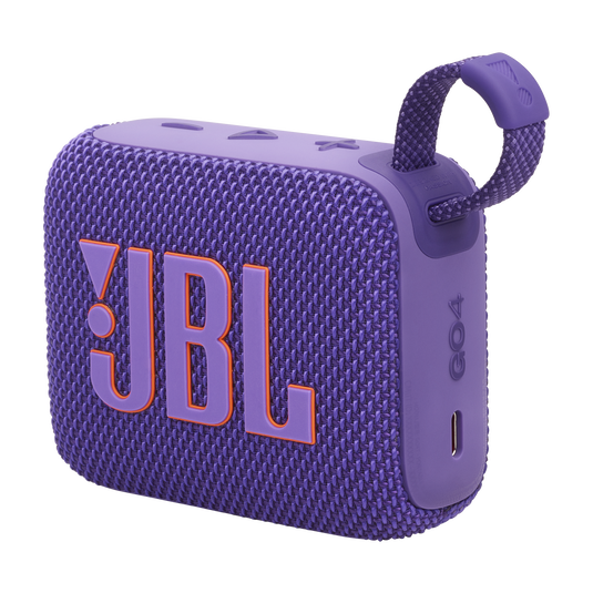 JBL GO 4 Ultra-Compact Portable Bluetooth Speaker | IP67 Waterproof & Dustproof, 7-Hour Battery, Carabiner Loop, Loud Sound, Multiple Colors