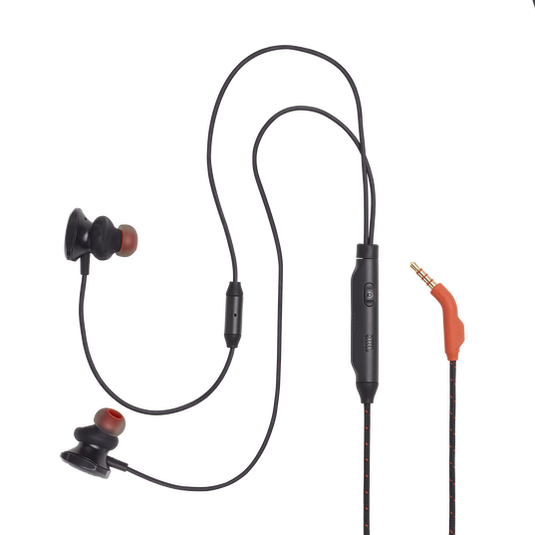 JBL Quantum 50 Wired in-Ear Gaming Headset with Volume Slider and Mic Mute