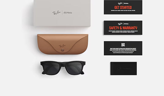Ray-Ban Meta Wayfarer Sunglasses (Gen 2) - Standard - Clear/Sapphire Transitions - Shiny Cosmic Blue