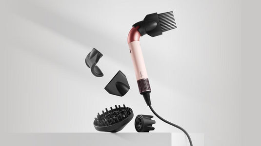 Dyson Supersonic r™ Hair Dryer – Curly + Coily Hair Styling, Intelligent Heat Control & Fast Drying Technology (Jasper Plum)