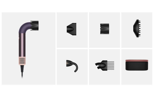 Dyson Supersonic r™ Hair Dryer – Curly + Coily Hair Styling, Intelligent Heat Control & Fast Drying Technology (Jasper Plum)