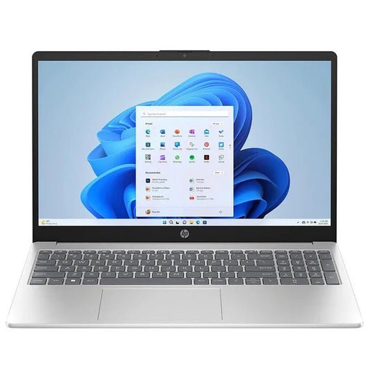 HP 15 - fc0047ne AMD Ryzen 5 7520U 8GB RAM 512GB SSD AMD Radeon Graphics 15.6" Laptop - Natural Silver - Pickoon