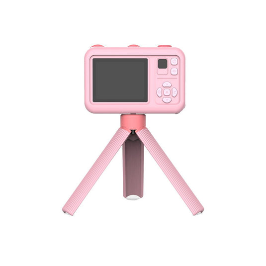 Porodo Kids Digital Camera with Tripod Stand 26MP 1080P 400mAh - pink - brown - blue - Pickoon