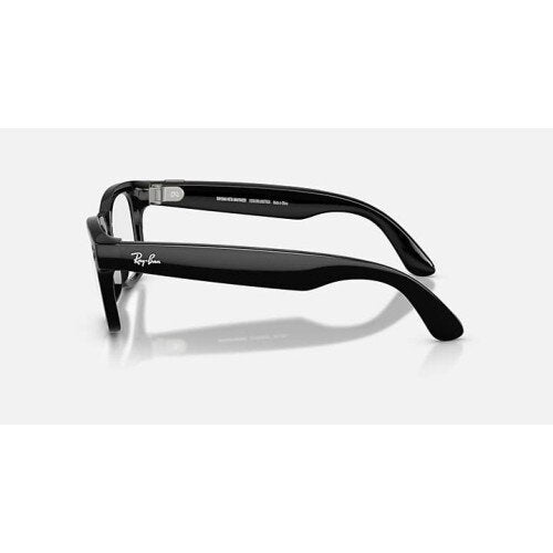 Ray-Ban Meta Wayfarer Sunglasses (Gen 2) - Standard - Clear/Graphite Green Transitions - Shiny Black