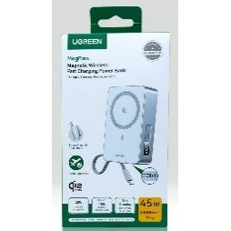 UGREEN 20000mAh 25W Magnetic Wireless Power Bank, 45W PD